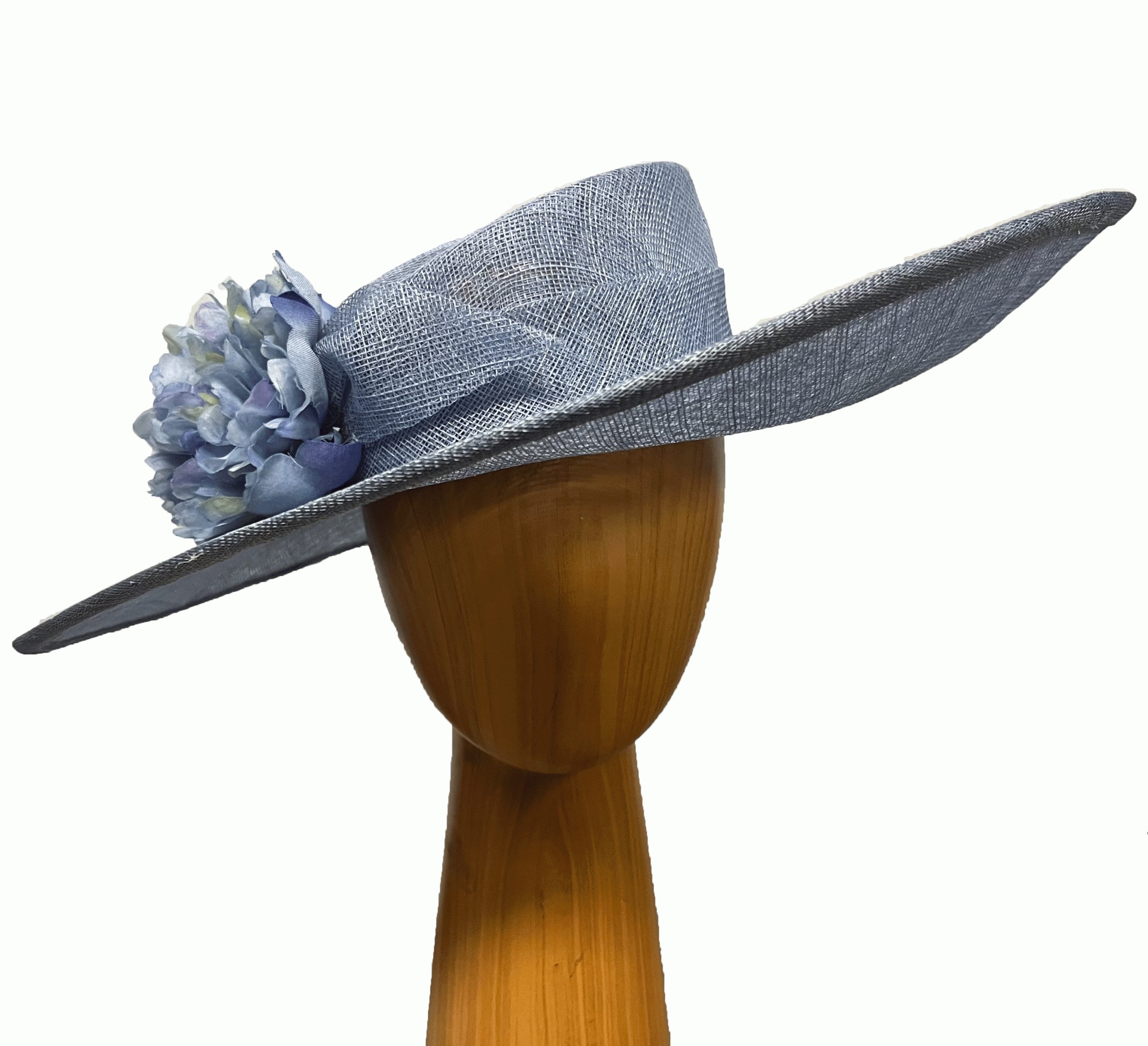 Bristal light blue flowers