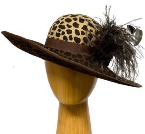 Dani leopard print wool