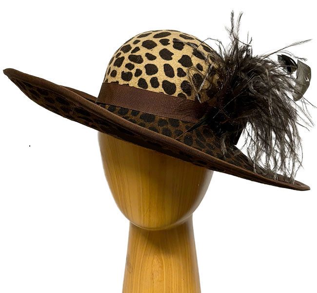 Dani leopard print wool