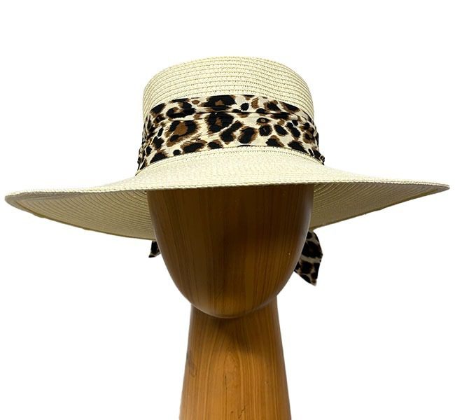 Olivia ivory leopard band